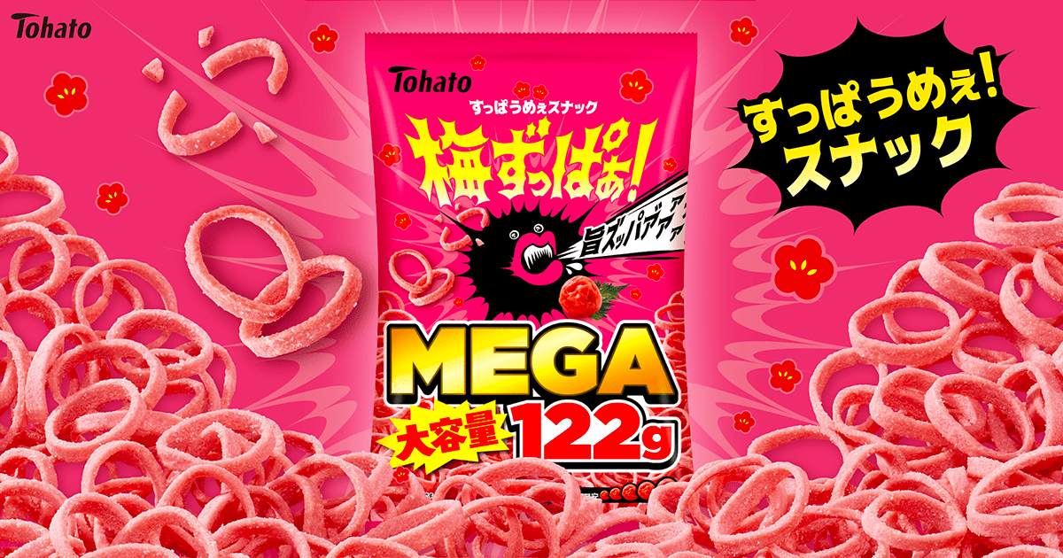 ＭＥＧＡ大容量梅ずっぱぁ！