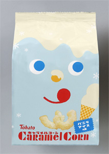 キャラメルコーン・バニラアイス味