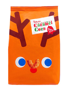 キャラメルコーン・アーモンド味（クリスマス）