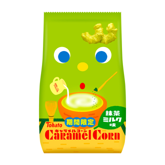 キャラメルコーン・抹茶ミルク味