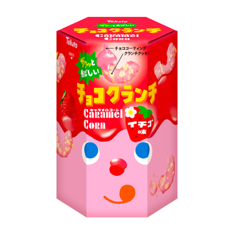 でっかい!キャラメルコーン・苺のフロマージュ味