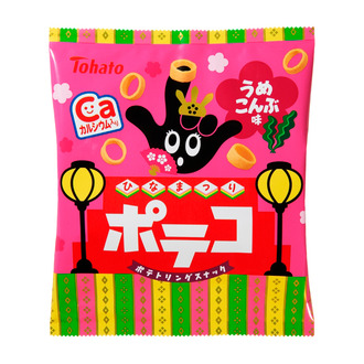 ポテコ・うめこんぶ味(ひなまつり)