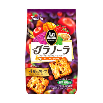オールレーズングラノーラ・ハニーナッツ味