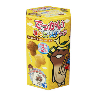 でっかいなめこスナック チョコレート味&ホットケーキ味(端午の節句)