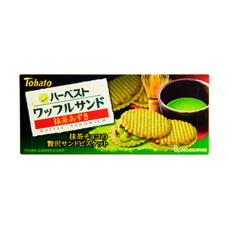 6個ハーベストワッフルサンド・抹茶あずき