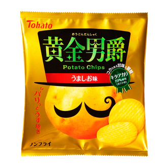 黄金男爵チップス・うましお味