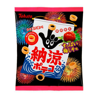 納涼ポテコ・すっぱい梅しそ味