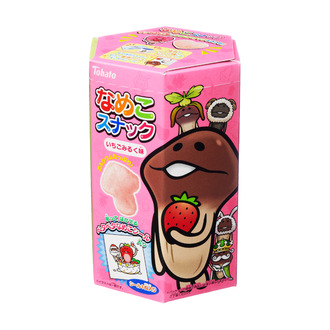 なめこスナック いちごみるく味