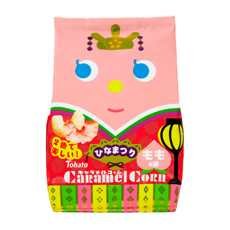 キャラメルコーン・もも味(ひなまつり)