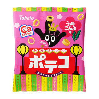 ポテコ・うめこんぶ味(ひなまつり)