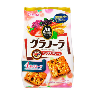 オールレーズングラノーラ・ミックスベリー味