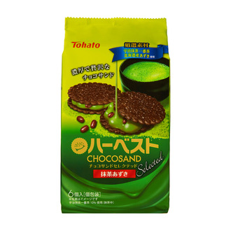 ハーベストチョコサンド セレクテッド・抹茶あずき