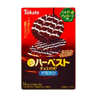 14枚ハーベストチョコメリゼ・ダブルチョコ
