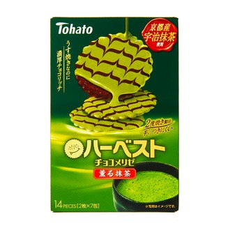 14枚ハーベストチョコメリゼ・薫る抹茶