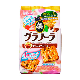 オールレーズングラノーラ・チョコ&ベリー味