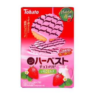 14枚ハーベストチョコメリゼ・いちごミルク