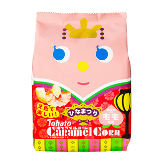 キャラメルコーン・もも味(ひなまつり)