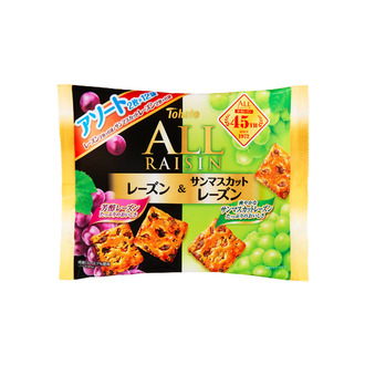 ファミリーサイズオールアソート・レーズン&サンマスカットレーズン