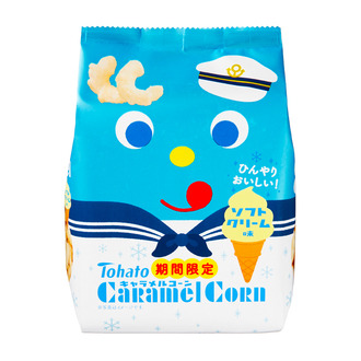 キャラメルコーン・ソフトクリーム味