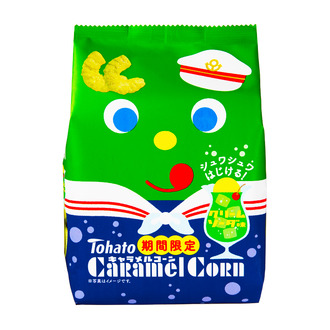 キャラメルコーン・クリームソーダ味