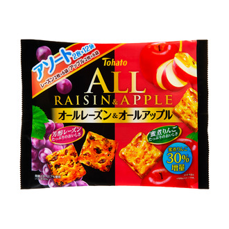 ファミリーサイズオールアソート・レーズン&アップル
