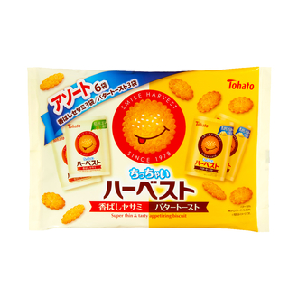 ６Ｐちっちゃいハーベストアソート 香ばしセサミ&バタートースト