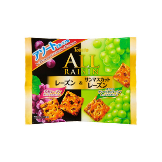 ファミリーサイズオールアソート・レーズン＆サンマスカットレーズン