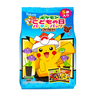 ポケモンこどもの日パーティーパック チョコレート味