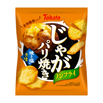 じゃがいもパリ焼き・焼き塩味