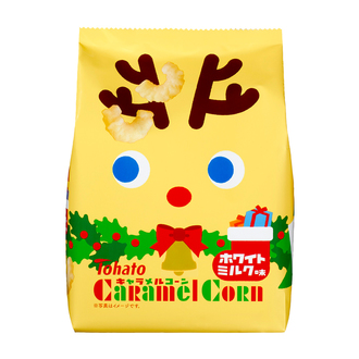 キャラメルコーン・ホワイトミルク味（クリスマス）