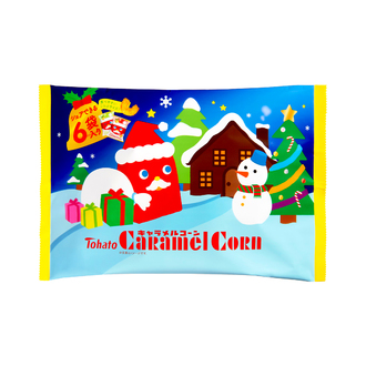 ６Ｐキャラメルコーン（クリスマス）