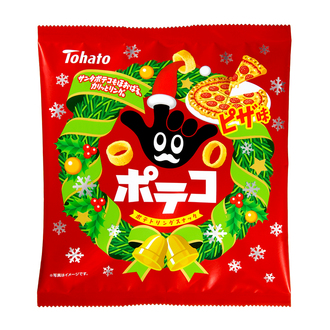 ポテコ・ピザ味（クリスマス）