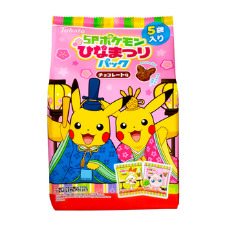 ５Ｐポケモンひなまつりパック チョコレート味