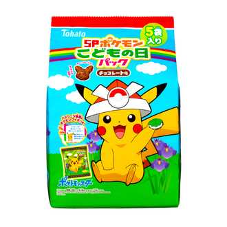 ５Ｐポケモンこどもの日パック チョコレート味