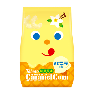 キャラメルコーン・バニラ味