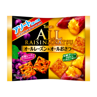 ファミリーサイズオールアソート レーズン＆おさつ
