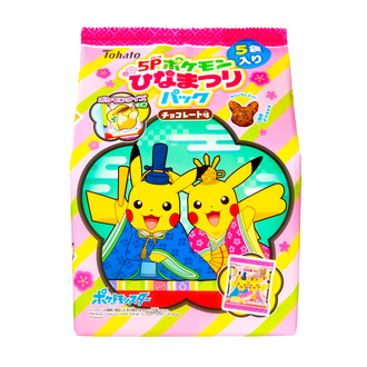 5Pポケモンひなまつりパック チョコレート味