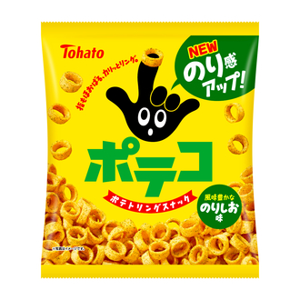 のり感アップ！「ポテコ・のりしお味」リニューアル新発売- ニュース