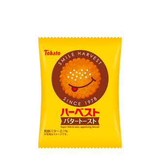 サクサクすすむ!より軽快な食感に改良!「ハーベスト・香ばしセサミ」「ハーベスト・バタートースト」「ハーベスト・4種のナッツ」リニューアル新発売 ...