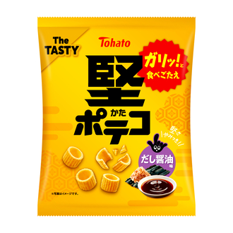 The TASTY」シリーズ から新登場！だしのうまみたっぷり「堅ポテコ
