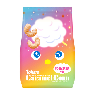 キャラメルコーン・わたあめ味