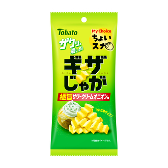 ちょいスナ ギザじゃが・極旨サワークリームオニオン味