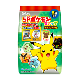 ５Ｐポケモンスナック　チョコレート味
