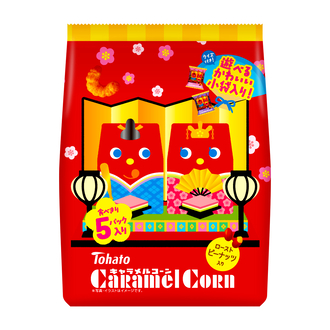 ５Ｐキャラメルコーン（ひなまつり）