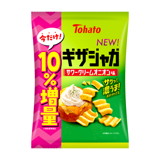 ギザジャガ・サワークリームオニオン味