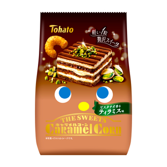 ＴＨＥ　ＳＷＥＥＴＳキャラメルコーン・ピスタチオ香るティラミス味