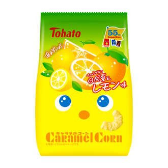 キャラメルコーン・日向夏＆レモン味