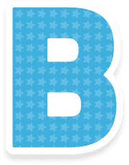 B