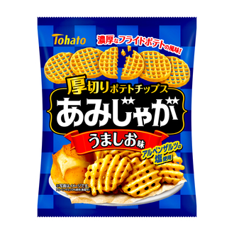 あみじゃが のりしお味 東ハト
