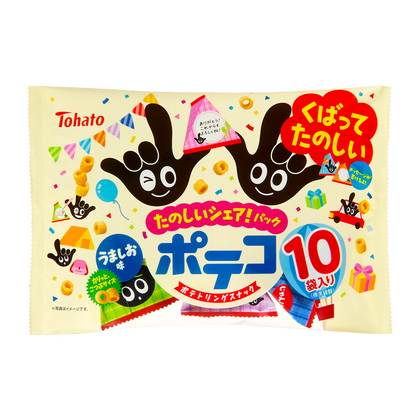 たのしいシェア！パックポテコ・うましお味 東ハト